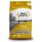 NutriSource Grain Free Small Bites High Plains Select Dog Food NutriSource Grain Free Small Bites High Plains Select Dog Food
